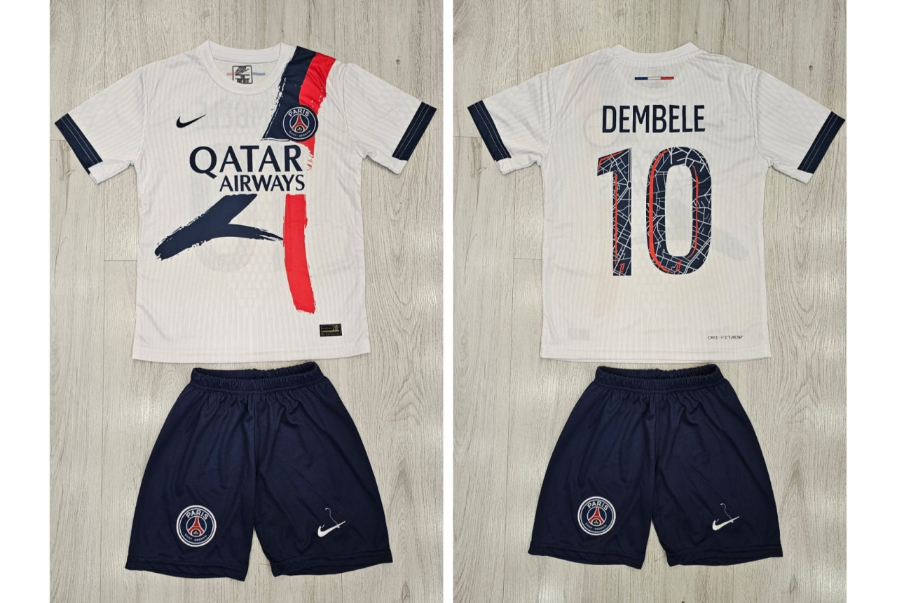 8389 Детски футболен комплект Paris Saint Germain DEMBELE 10
